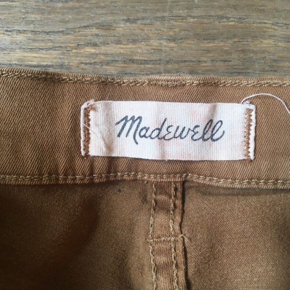 Madewell 9" High-Riser Skinny Skinny in Camel - Picture 4 of 6